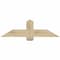Ekena Millwork Eugene Rough Sawn Timber Gable Bracket, Douglas Fir, 48"W x 14"H x 2"D x 6"F, 7/12 Pitch GBW048X14X0206EUG00RDF - alternate 1